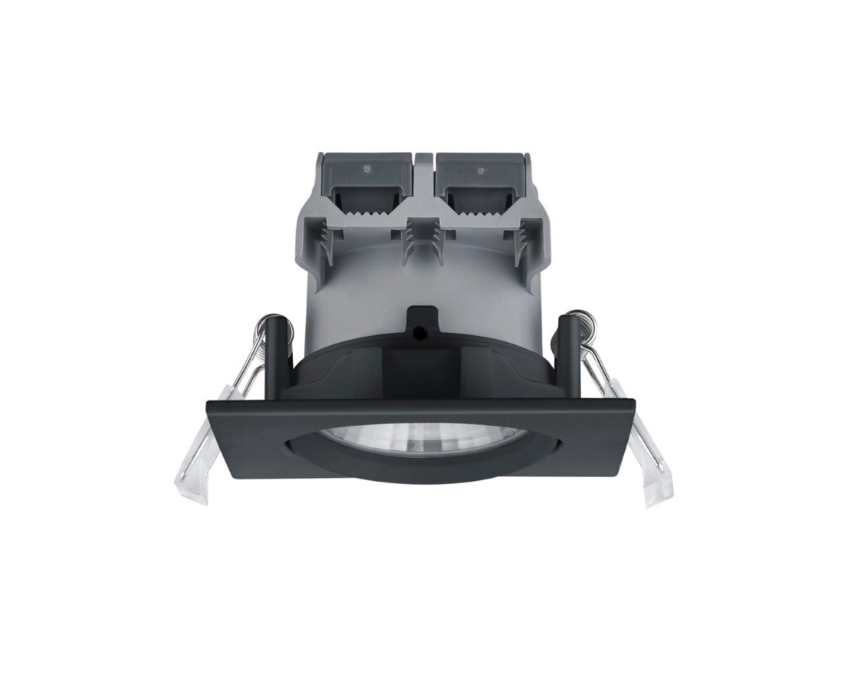 Spot encastré LED Pamir Square 5,5w - 3000K - 8,5cm noir Trio 4017807378030