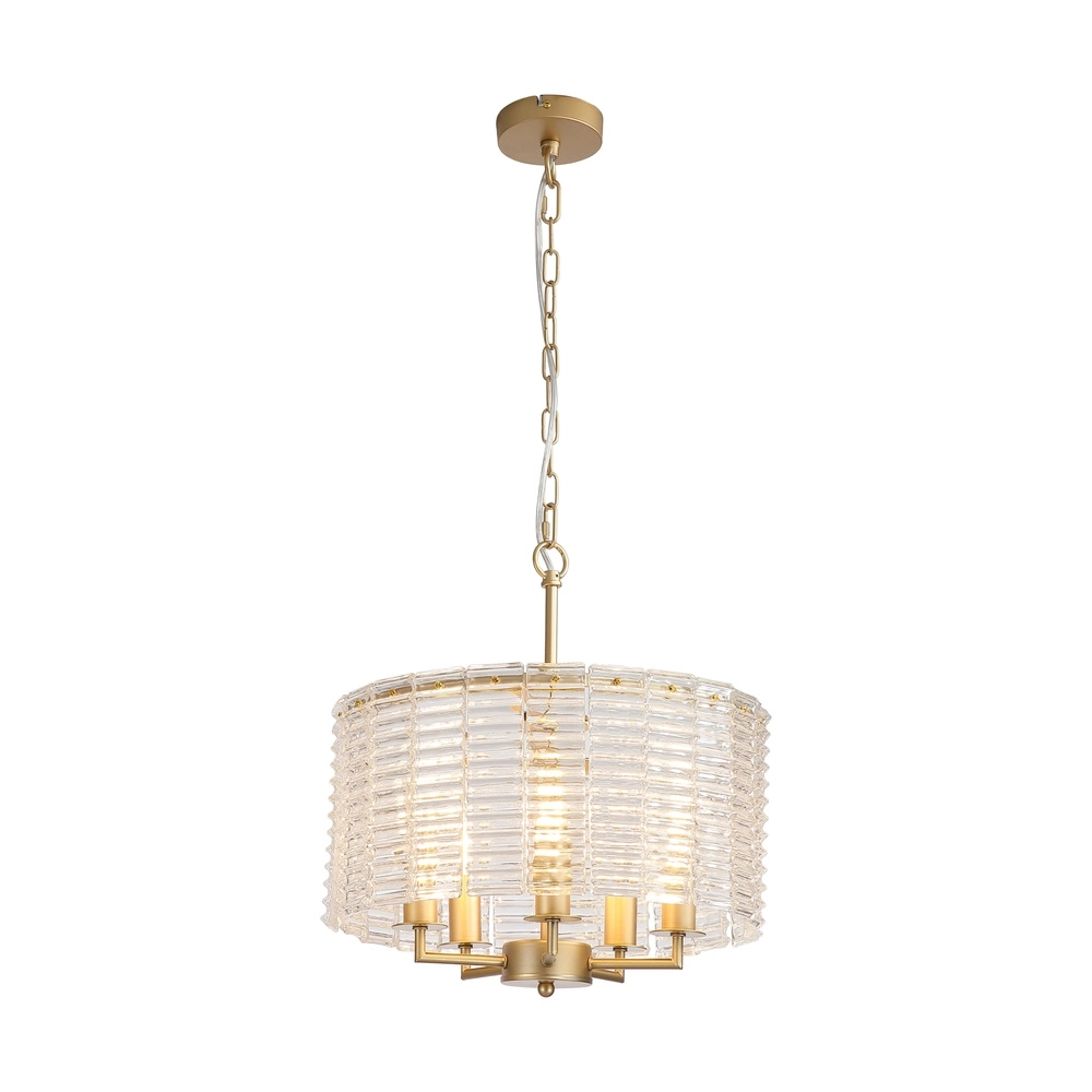 Lampe pendante classique Flute or Ø 40cm