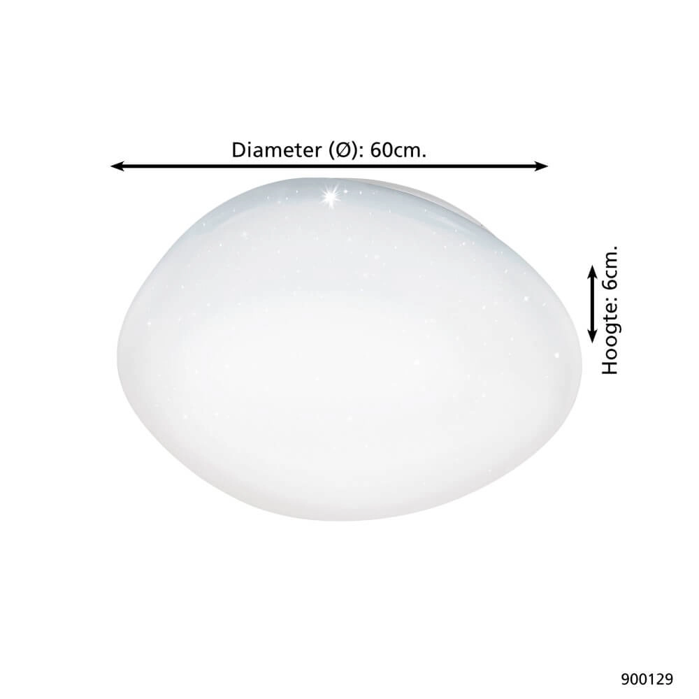 Plafonnier Zigbee Sileras-Z Ø60cm Eglo 9008606226061