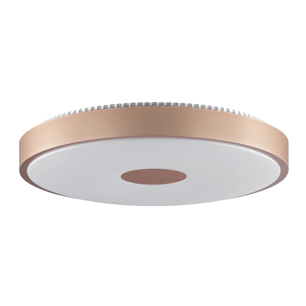 Éclairage de plafond Tavis or rose Ø 44,5 cm Brilliant 4004353477584