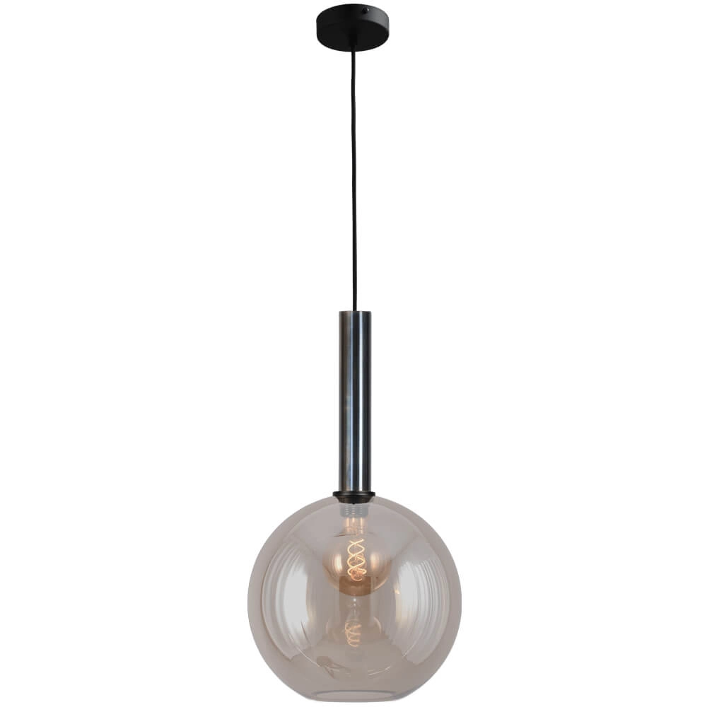 Lampe suspendue Ø 30cm Bella 2 Huile tachetée avec verre doré Lampe suspendue Ø 30cm Bella 2 Huile tachetée avec verre doré