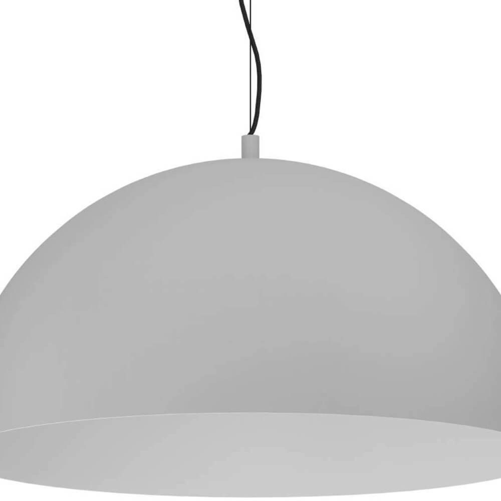 Lampe à suspension gris clair Gaetano 1 Ø 53,5 cm Eglo 9008606274239