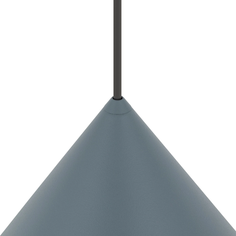 Lampe pendante de conception Zenith bleu umbra Ø 50cm Lyora 5903139114844