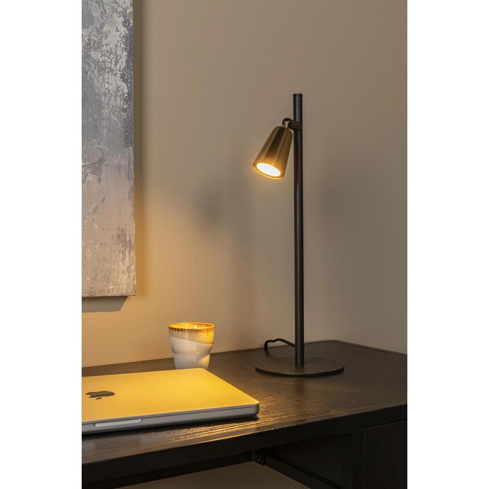 Lampe de table de conception Tiana Champagne Lucide 5411212650443