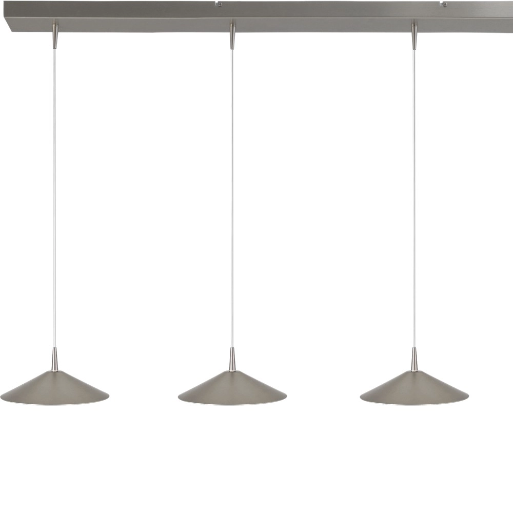 Lampe suspendue à 4 lumières Ceppo nickel Ø 22cm Masterlight 8718121358567