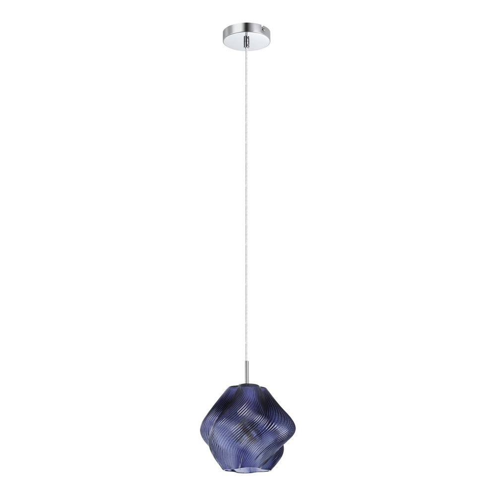 Conception de la lampe suspendue Vicenne bleu Eglo 9008606405220