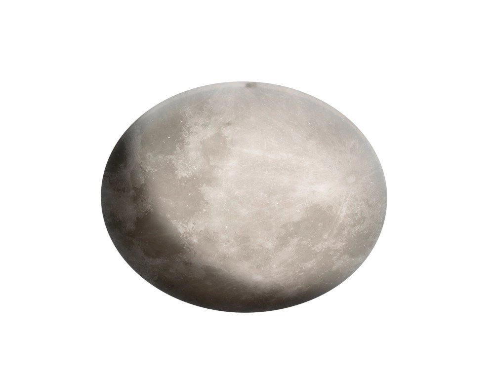 Lampe de plafond Lunar 60 cm 3000K blanc Trio 4017807401820