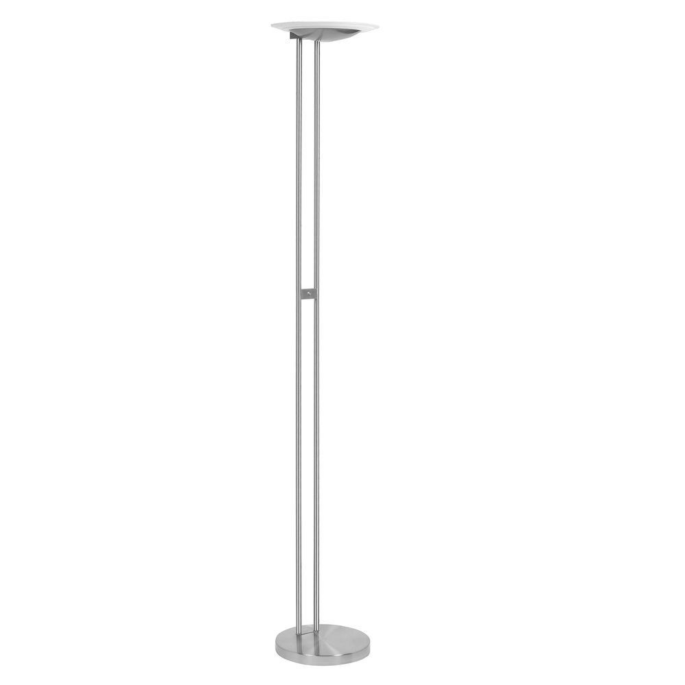 Lampe de lecture classique Biarritz nickel Ø 28cm