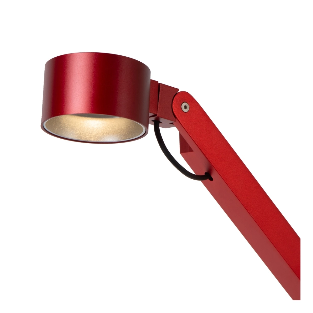 Lampe de bureau Ogden Rouge Premium by Lucide 5411212560315