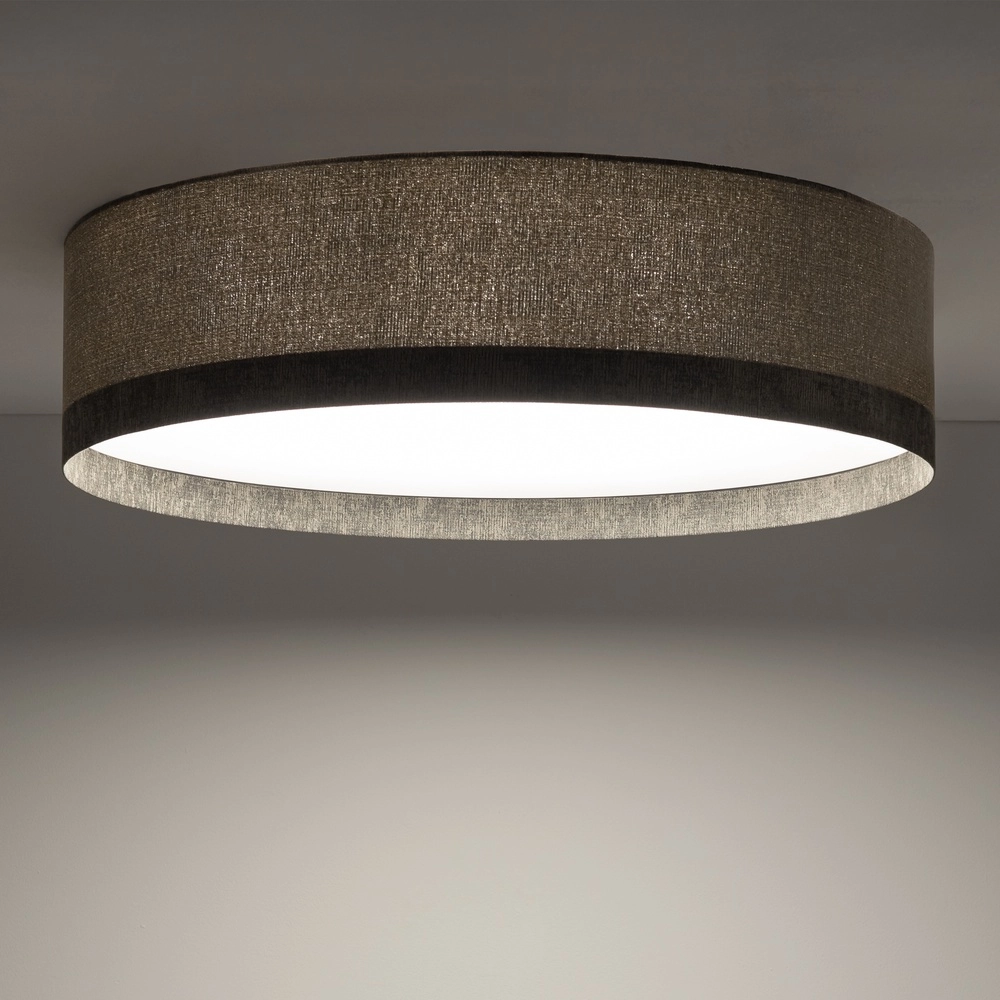 Lampe de plafond Lago gris Ø 75cm Lyora 5903139116817