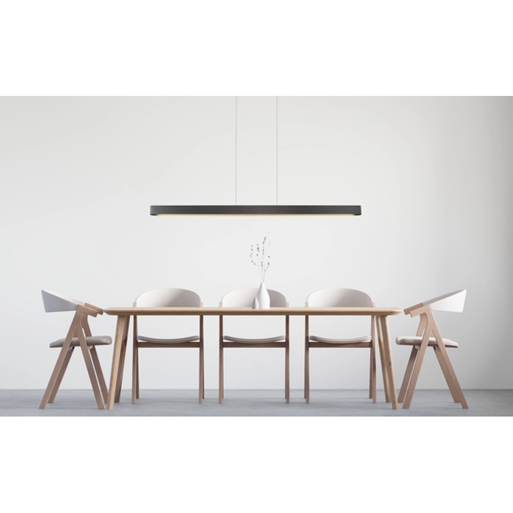 Suspension design Atina 160cm nickel Masterlight 8718121345444