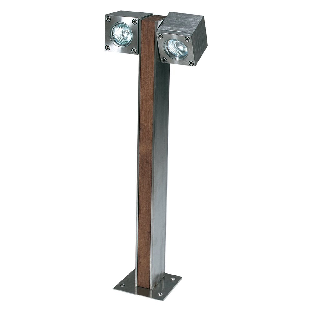 Spot de jardin Q-Bic Teak 2 Rural