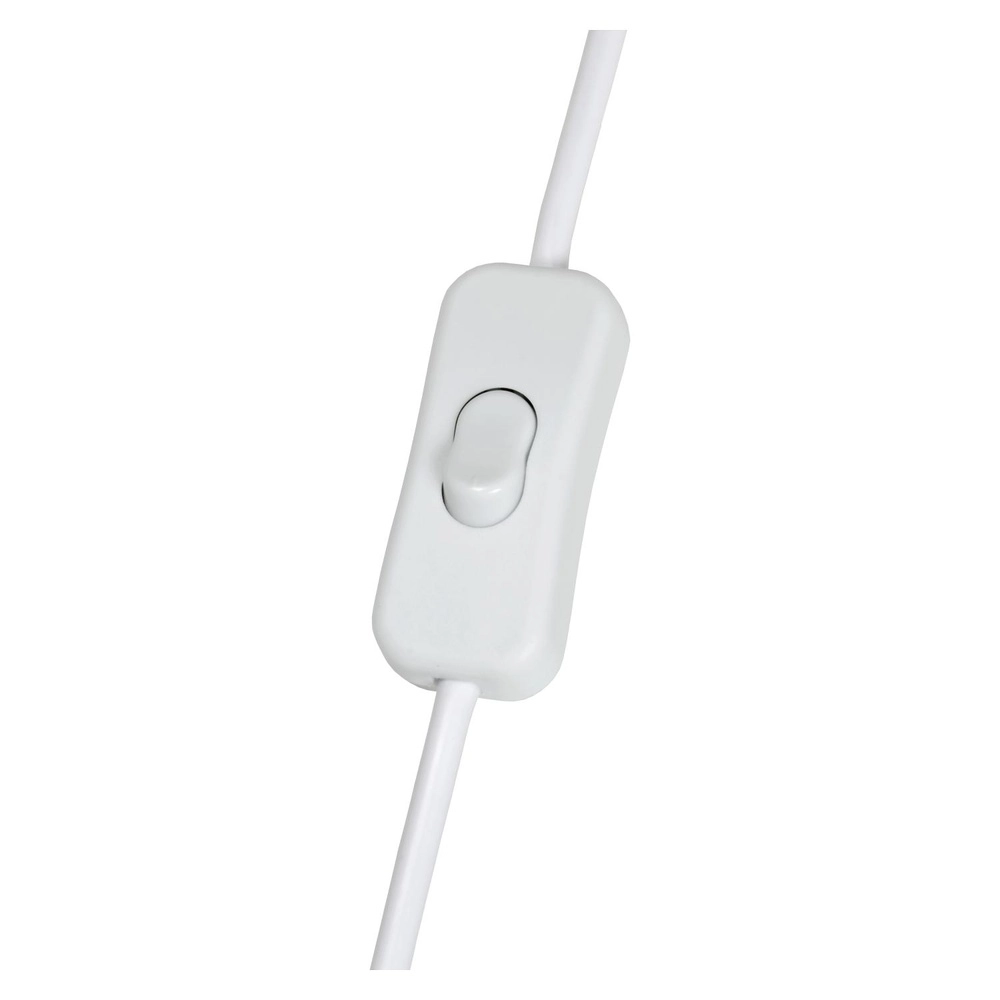 Lampe murale en bois Fix avec un cordon blanc Lucide 5411212082831