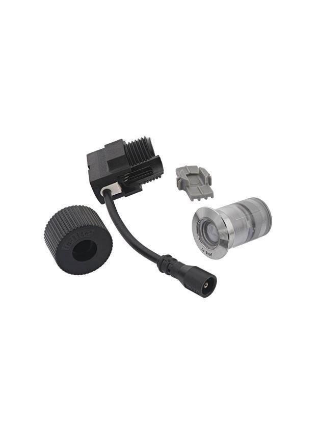 Petit spot encastré Fusion 22 RVS LED 12 volts In-lite 8717051003509