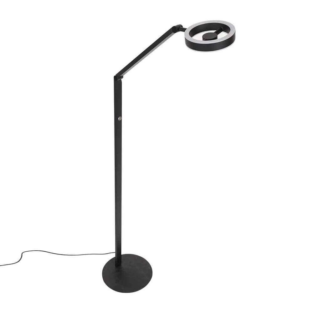 Lampadaire Ringlux noir Steinhauer 8712746176650