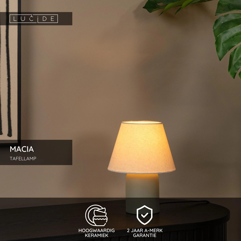 Lampe de table Macia Vert Lucide 5411212061560