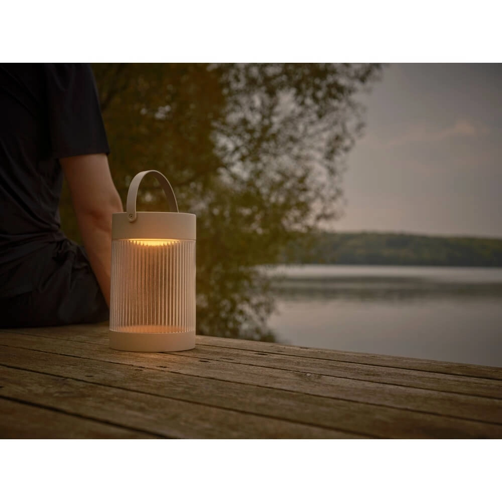 Lampe de table Coupar Sable Brun Solaire Nordlux 5704924023453