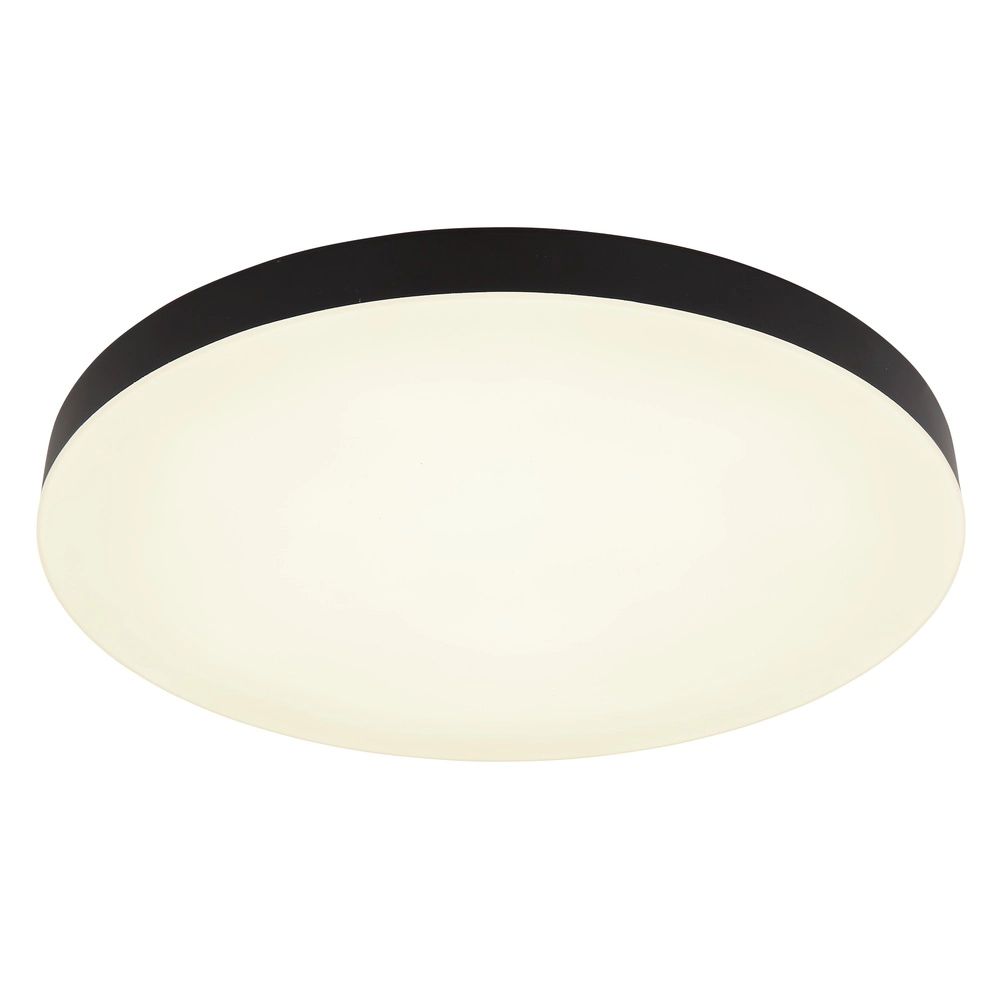 Éclairage de plafond Matthew design noir Ø 50cm