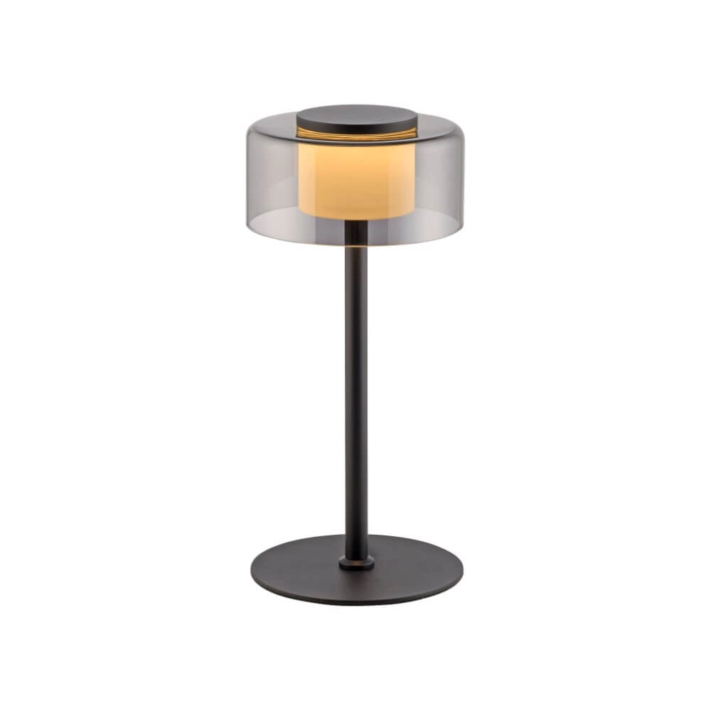 Lampe de table noire Rika Paul Neuhaus 4012248385227