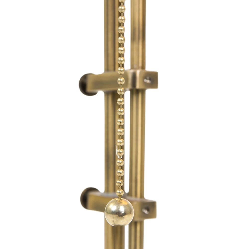 Lampe de banquier Ancilla bronze avec marron Steinhauer 8712746104417