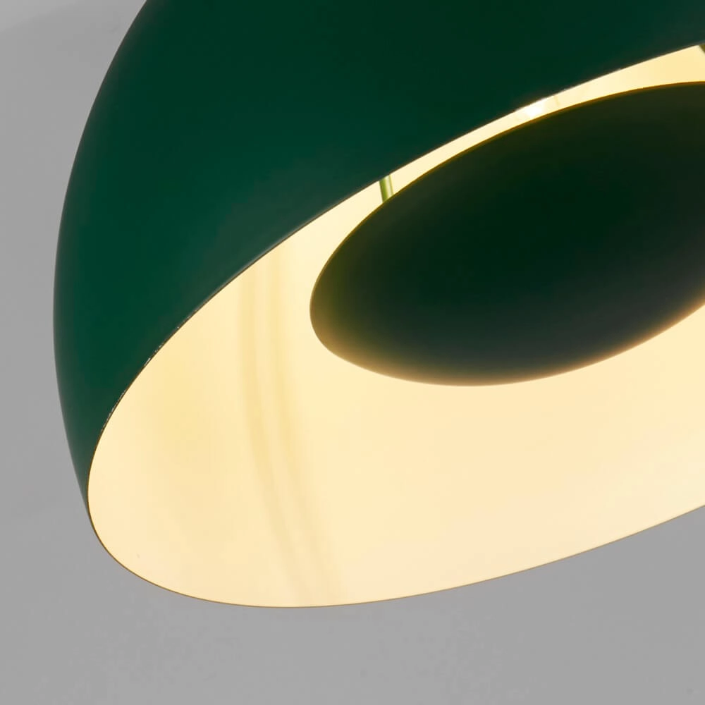 Suspension verte Mars abat-jour 31cm de haut Searchlight 5053423274300