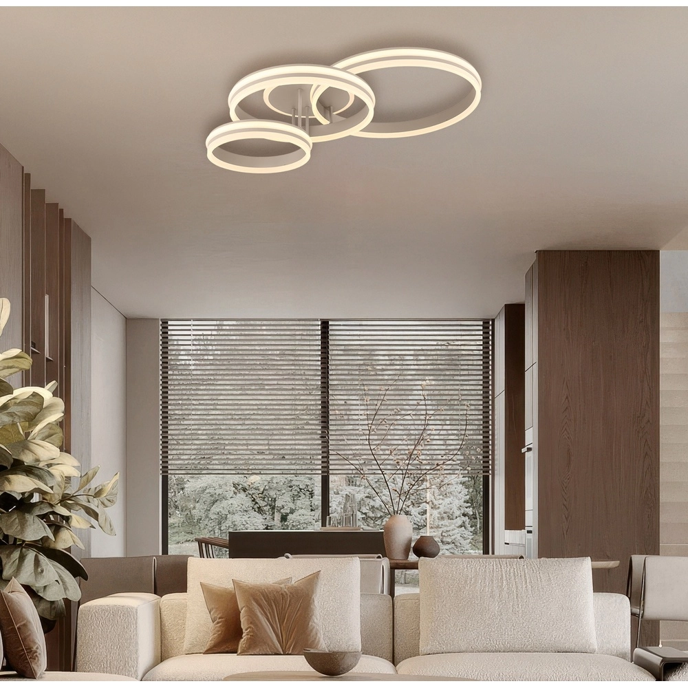Lampe de plafond brun sable Rubio Conception Globo 9007371593040
