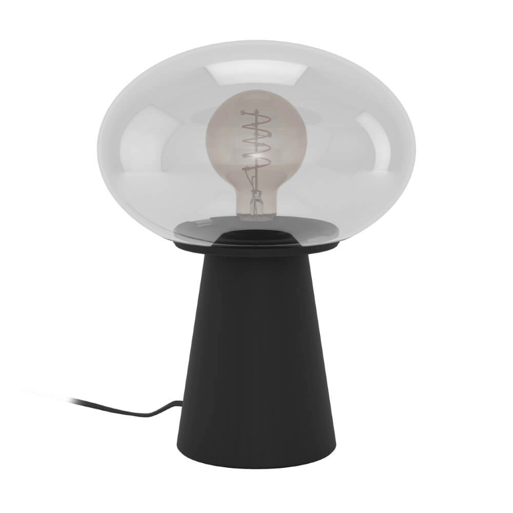 Lampe de table en verre fumé Madonnina Ø 25 cm Lampe de table en verre fumé Madonnina Ø 25 cm