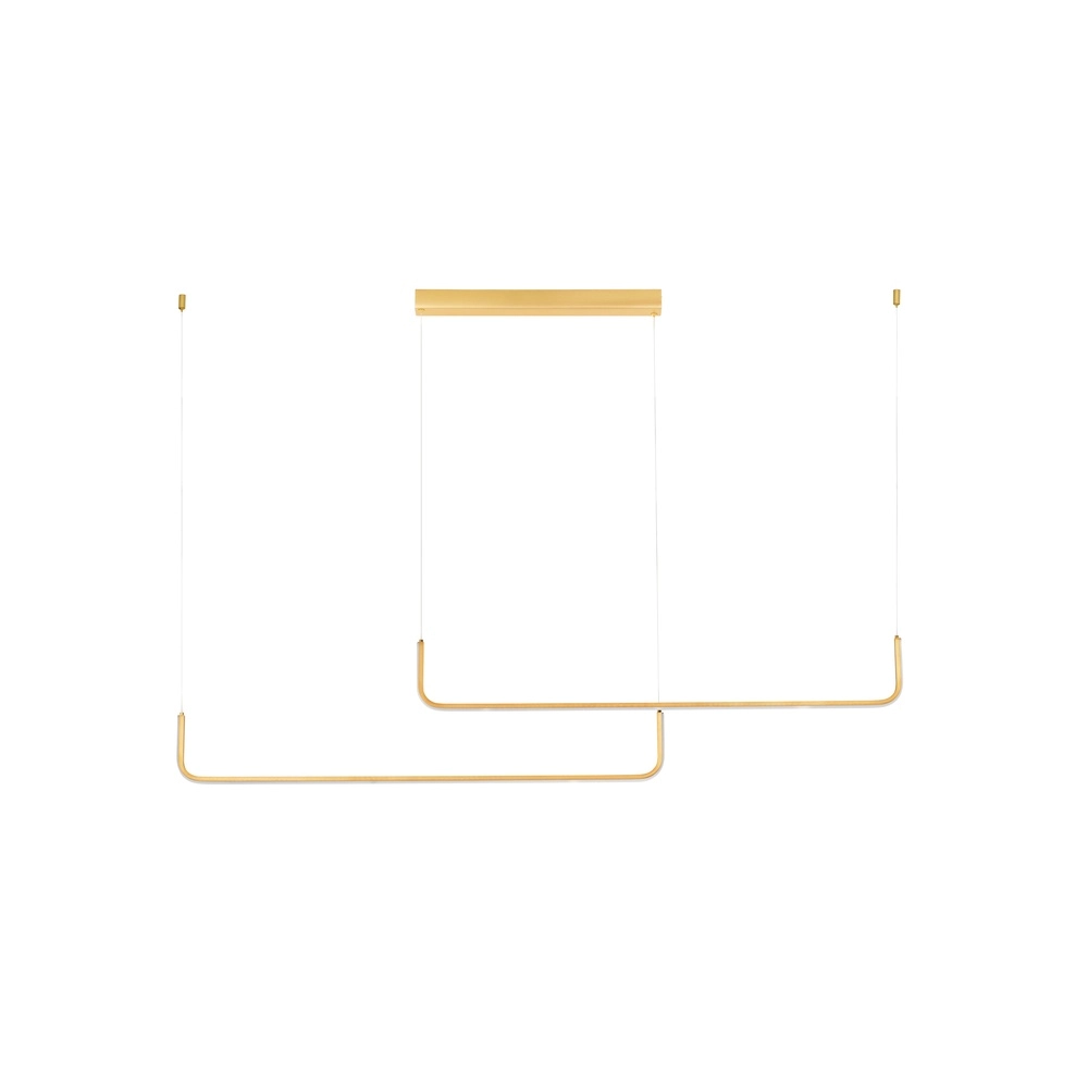 Suspension élégante Strita double or 3000K Lyora 5212017448408