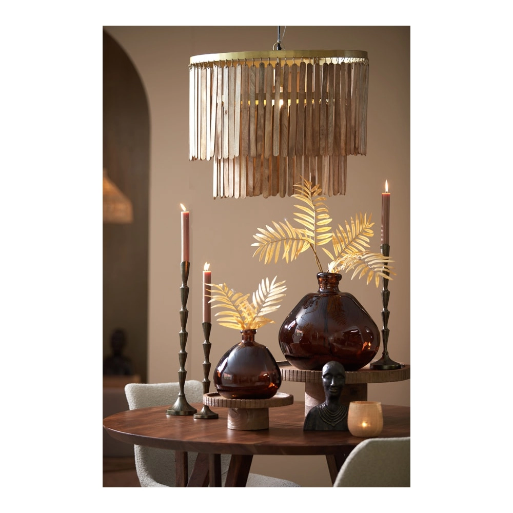 Lampe pendante de campagne Gularo Ø 60cm Light & Living 8717807610951