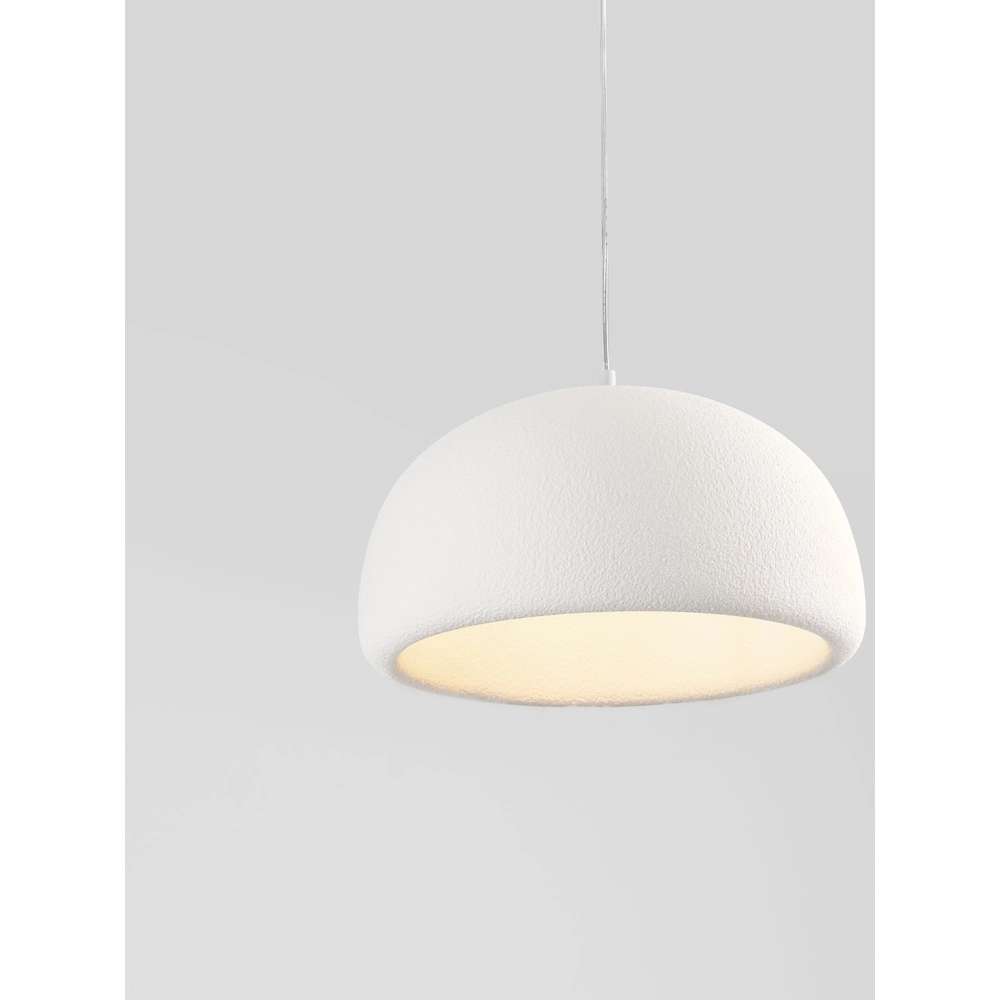 Lampe pendante moderne Davo blanc Ø 43cm Lyora 5212017495686