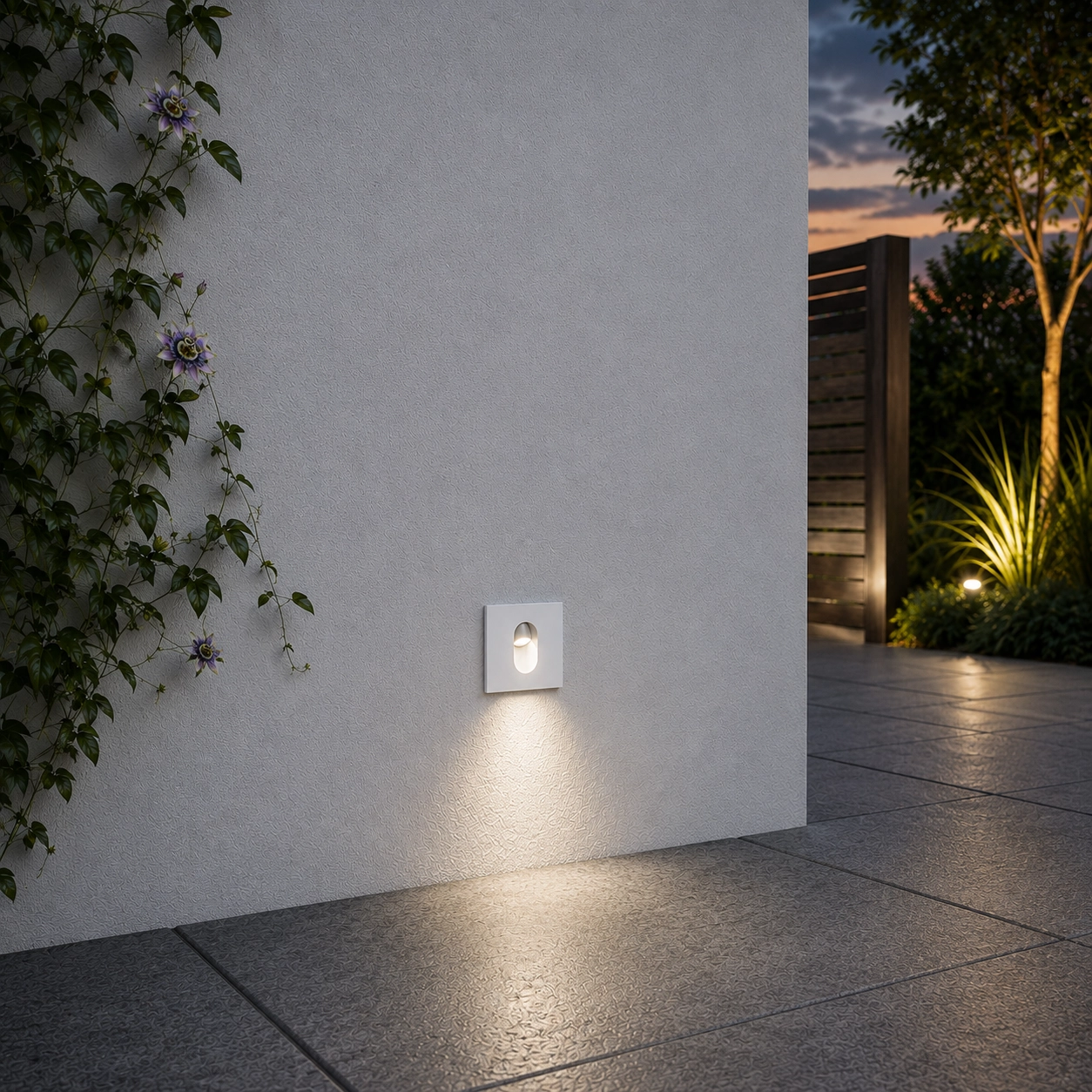 Lumière encastrée Cael blanc 3000K