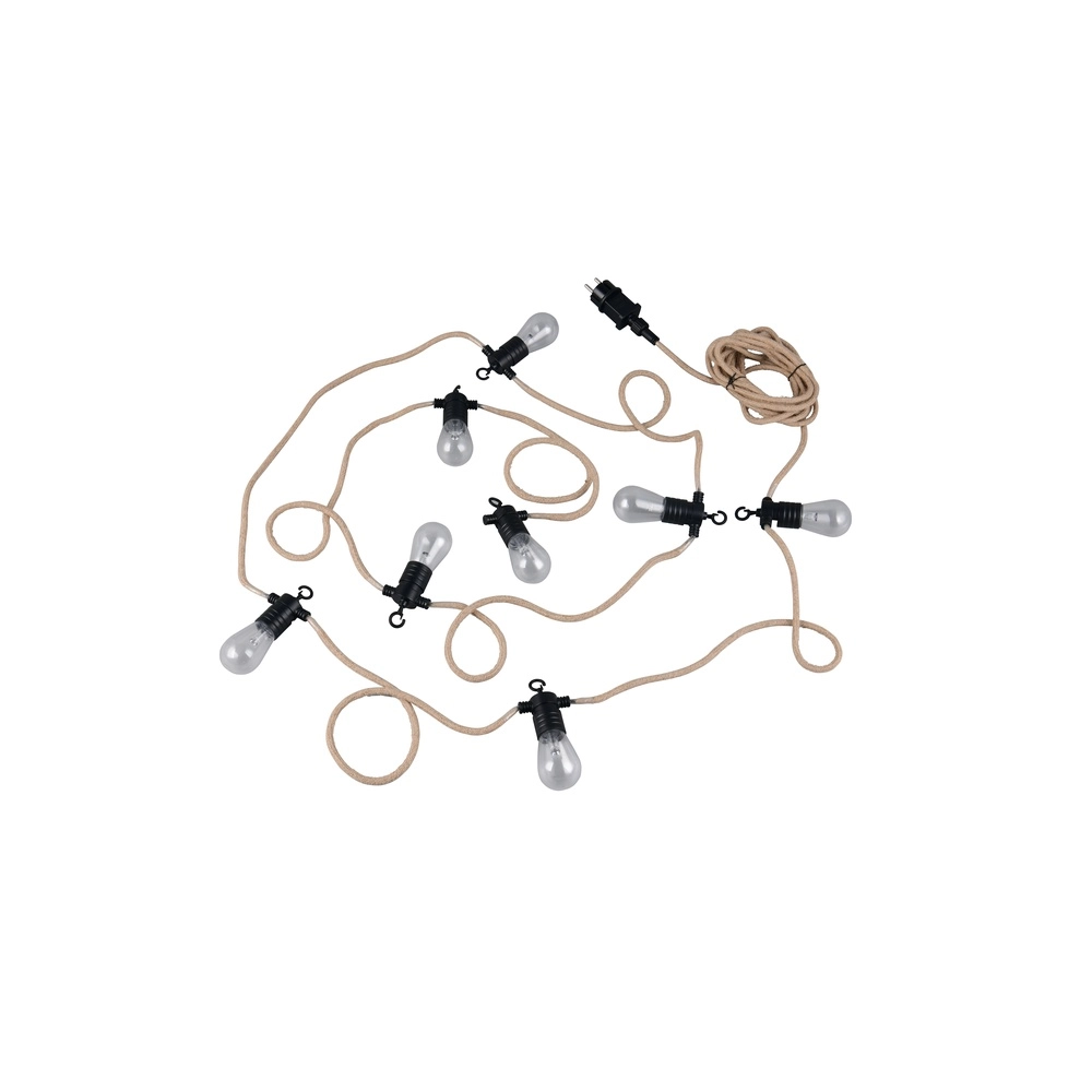 Lampes à guirlande Ember Corde marron Trio 4017807687767