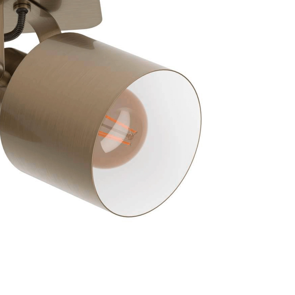 Spot de plafond en laiton Southery 2 lumières Eglo 9002759438180