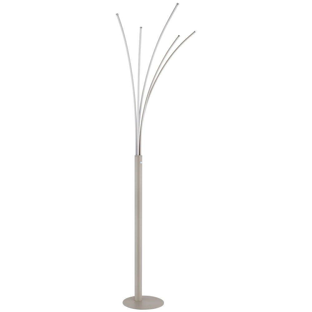 Lampadaire de conception Bizzy brun sable Globo 9007371578405