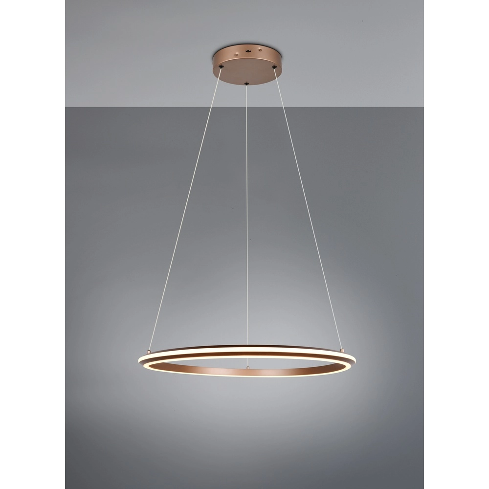 Suspension Amador brun moka Ø 75cm Trio 4017807664188