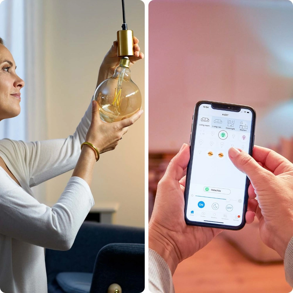 Source lumineuse G125 6,7W - E27 - Led Or 2000-5000K WiZ 8718699786816