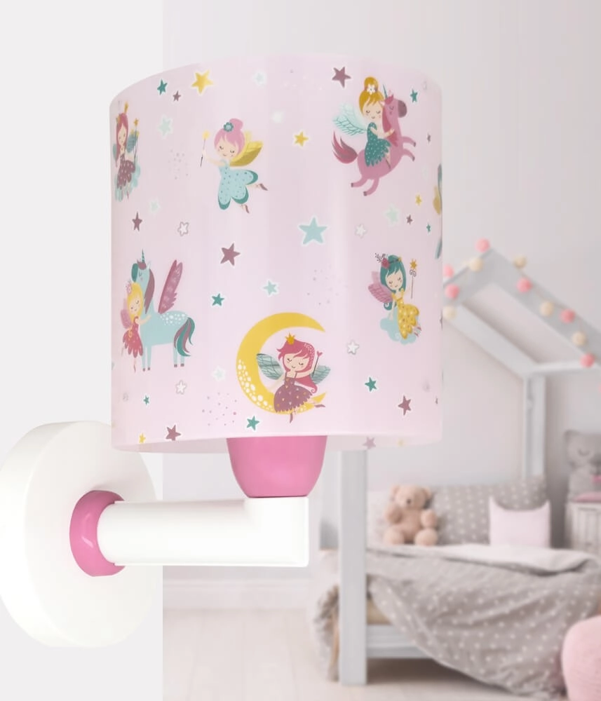Veilleuse murale Fairy Dreams rose Dalber 8420406424996