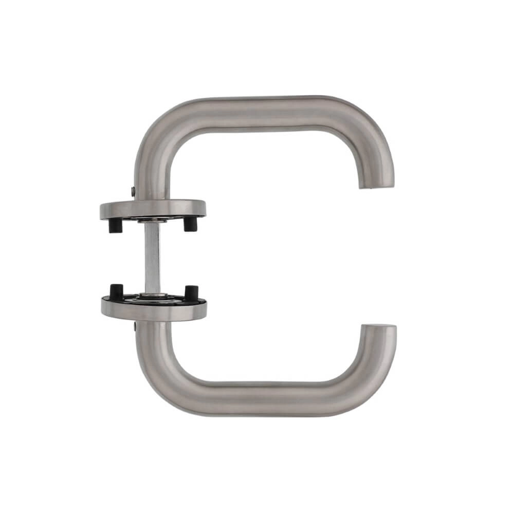 Poignée Rond sur rosace en acier inoxydable Intersteel 8714186087619