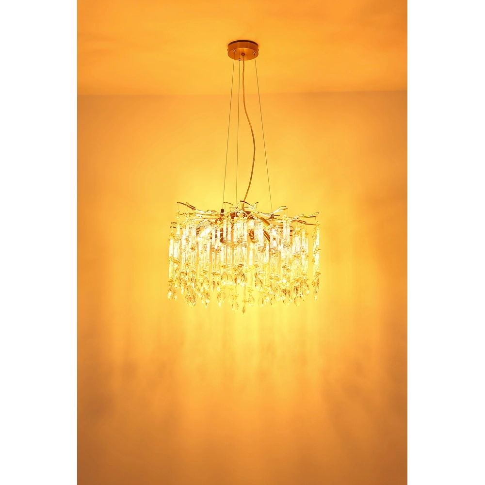 Lampe suspendue Gloria Ø 60 cm d’or Globo 9007371569984