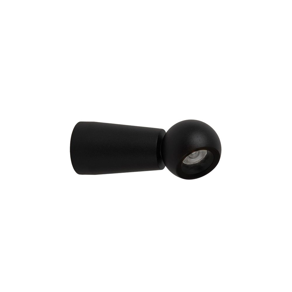 Lampe murale de salle de bain Ipsos IP54 noir