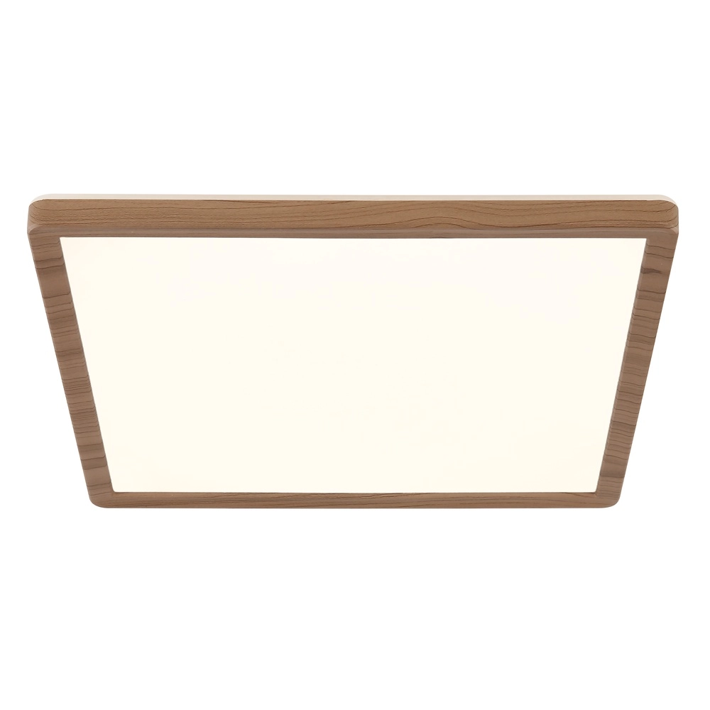 Éclairage de plafond Sapana bois carré 29,4 cm Globo 9007371448432