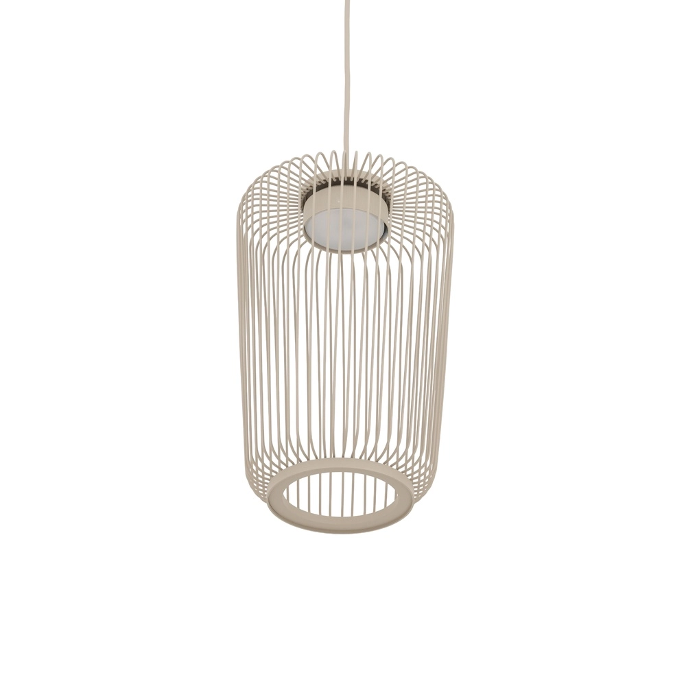 Lampe cage Kenai brun sable Ø 20cm Lyora 5903139122221