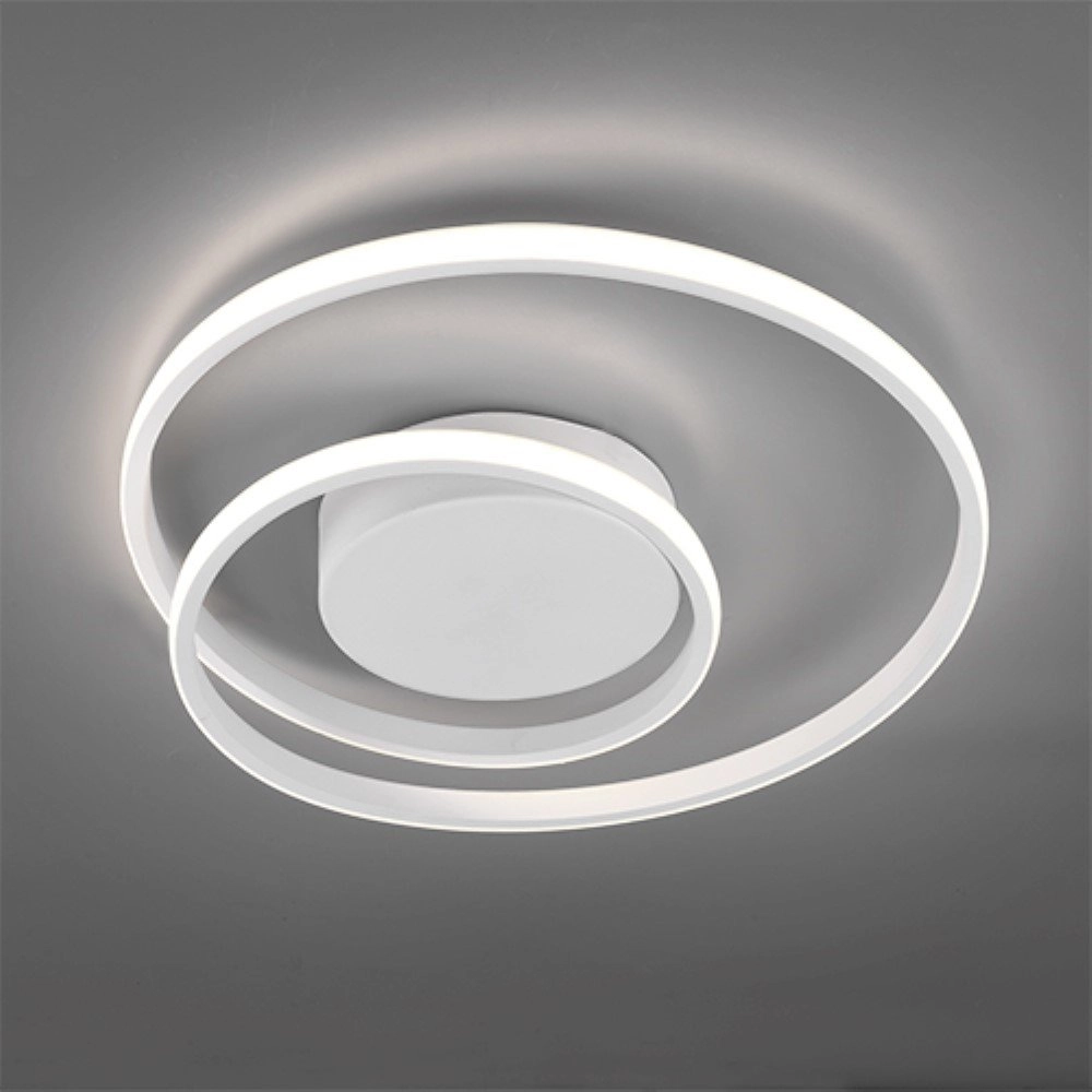 Plafonnier moderne Zibal Ø 39 cm Trio 4017807442113