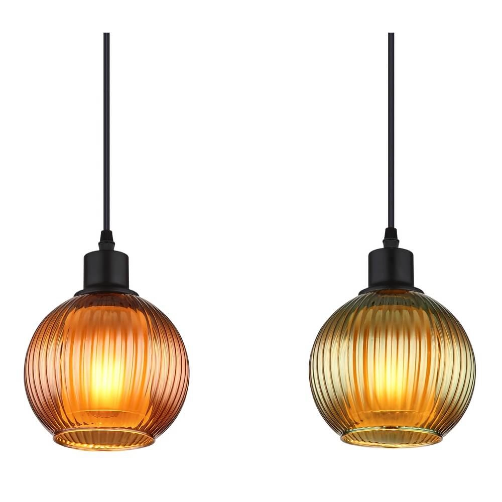 Suspension Zumba Verre coloré 4 lumières Globo 9007371452828