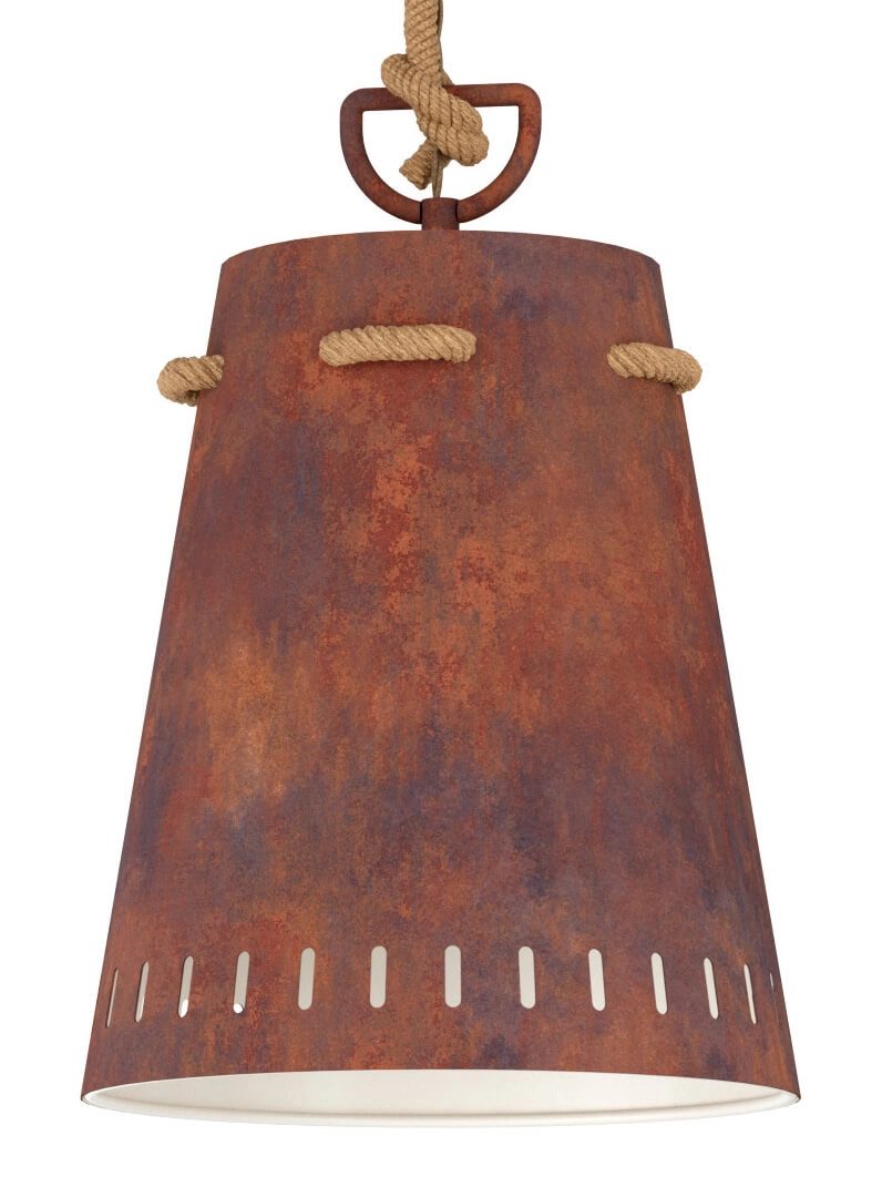 Lampe à suspension Meopham Rouille Eglo 9002759434045