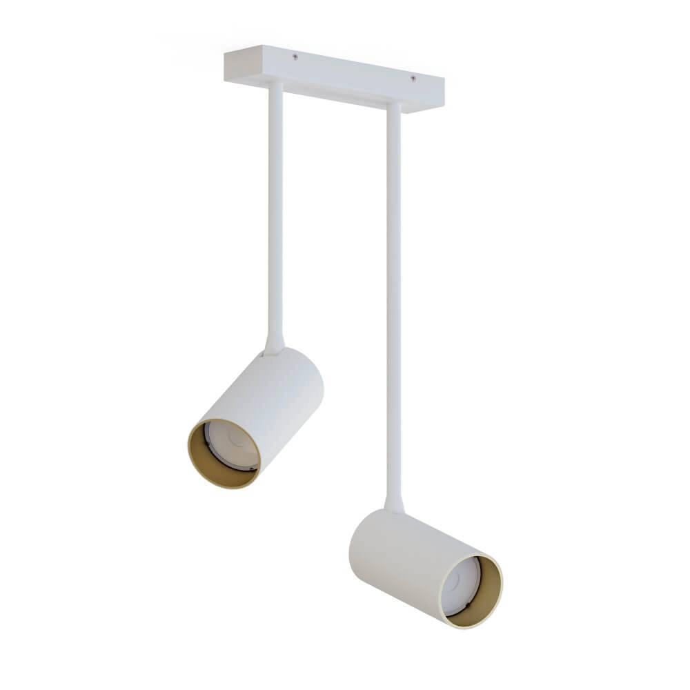 Spot en saillie 2 lumières Mono Long orientable