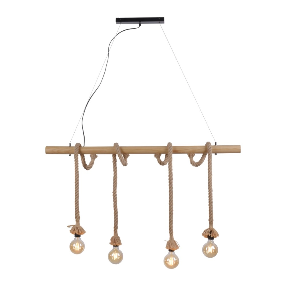 Lampe corde de salle à manger Rope Just Light 4043689963132