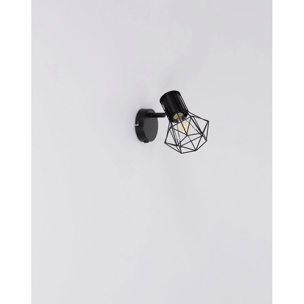 Lampe murale Priska Noir Globo 9007371412167