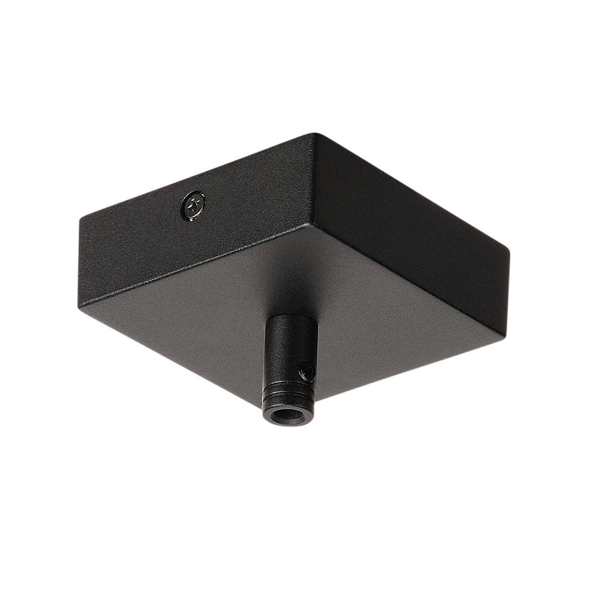 Rosace de plafond Glenos noir