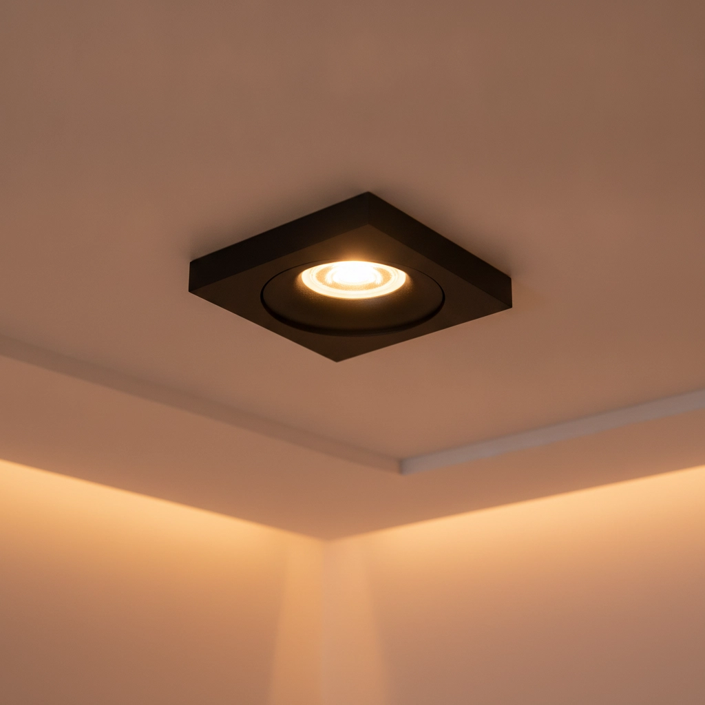 Spot encastrable GU10 Downel noir